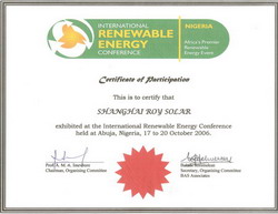 Attend International Renewable Energy Conference i