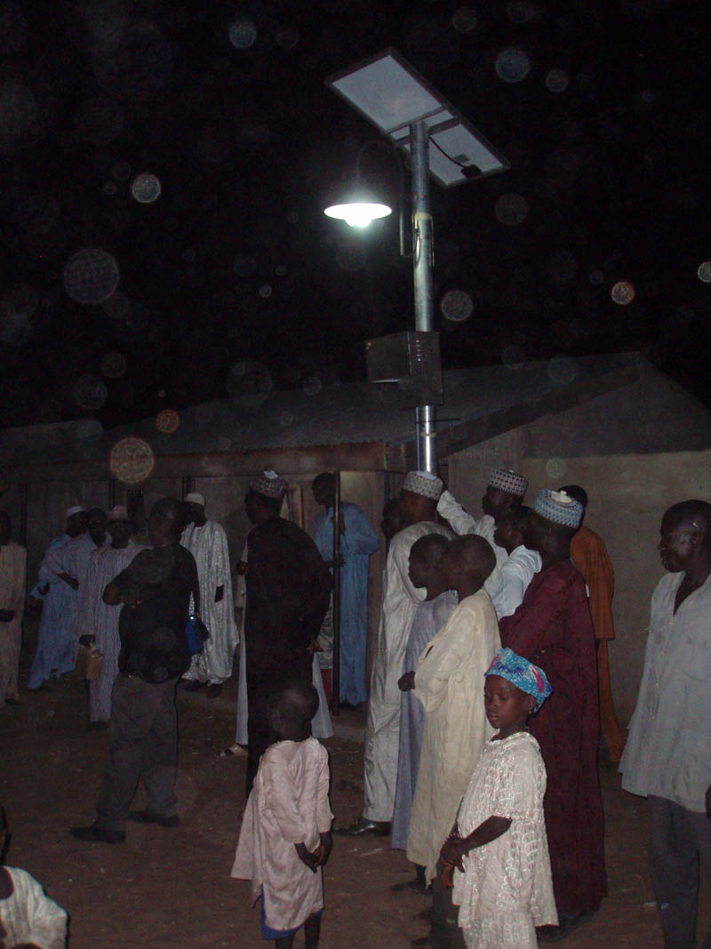 4M solar street light SRY-808 in Jigawa,Nigeria 